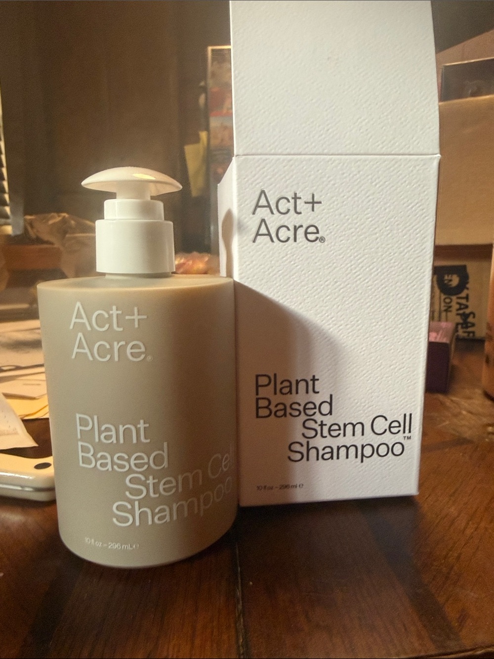 Plant-Based Stem Cell Shampoo — Cream